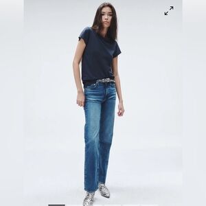 New Rag & Bone Harlow Straight Jeans Kendra